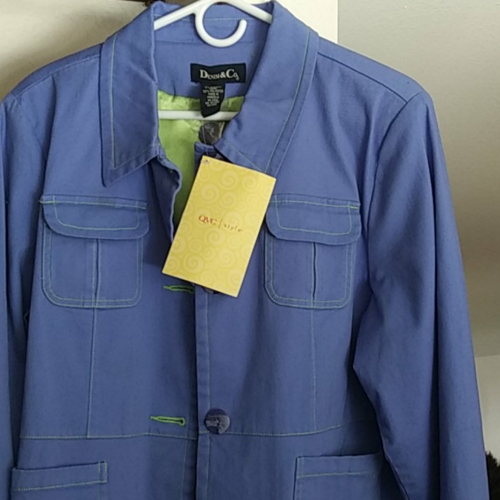 Denim &Co light jacket